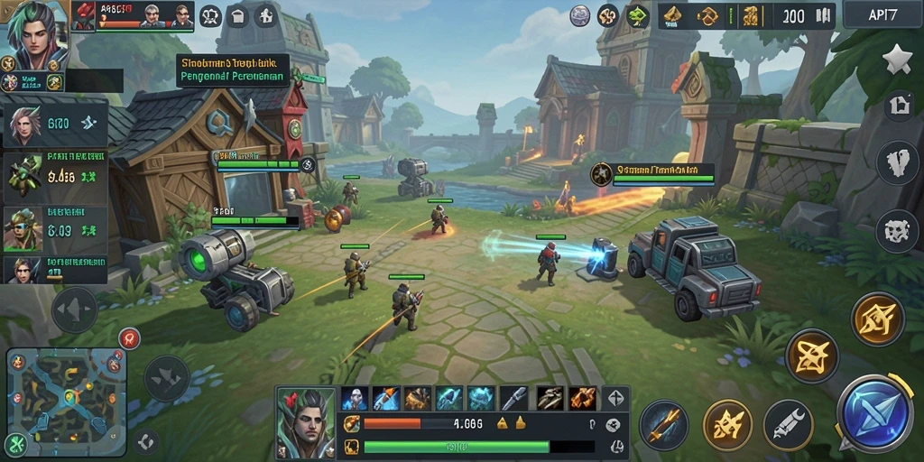 Gambar gameplay API77 menunjukkan strategi dan perencanaan yang menegangkan.