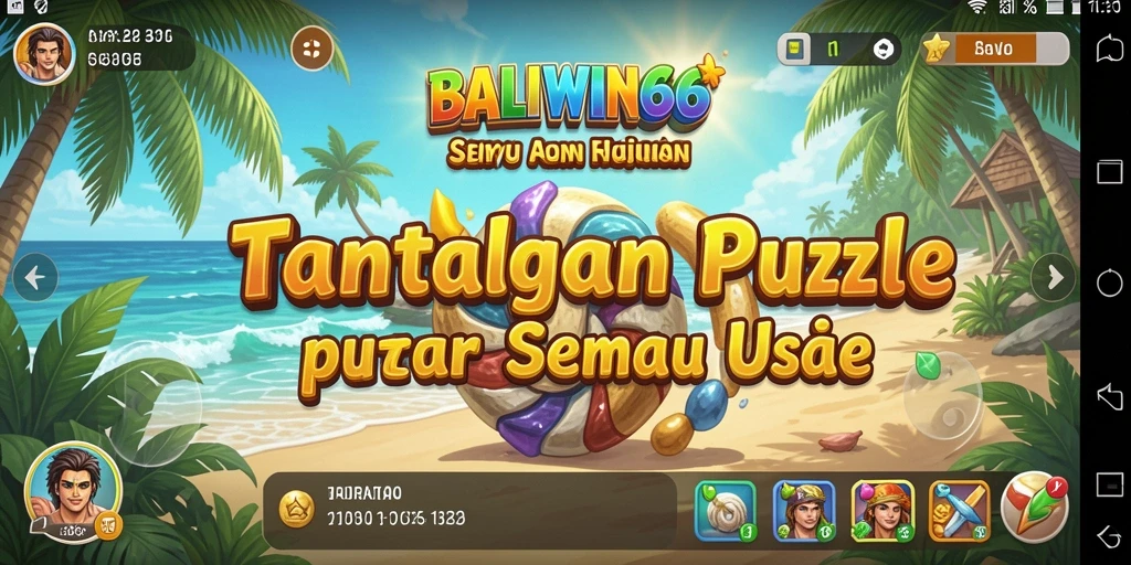 Tangkapan layar permainan BALIWIN66 menampilkan tantangan teka-teki yang menarik.