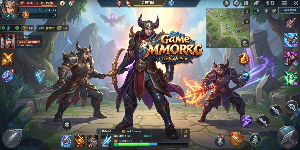 Tampilan gameplay seru di dunia luas CIPIT88 dengan interaksi pemain.