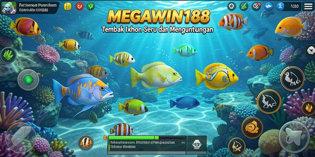 Gameplay seru saat menangkap ikan di MEGAWIN188.