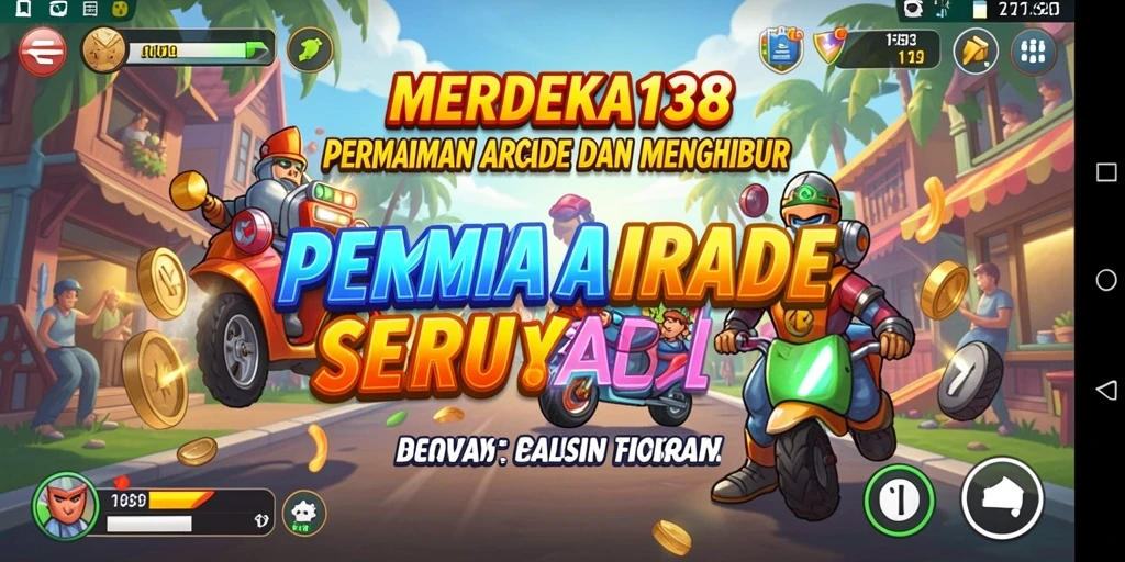 Screenshot gameplay MERDEKA138 menampilkan aksi seru dan grafis gameplay yang menarik.
