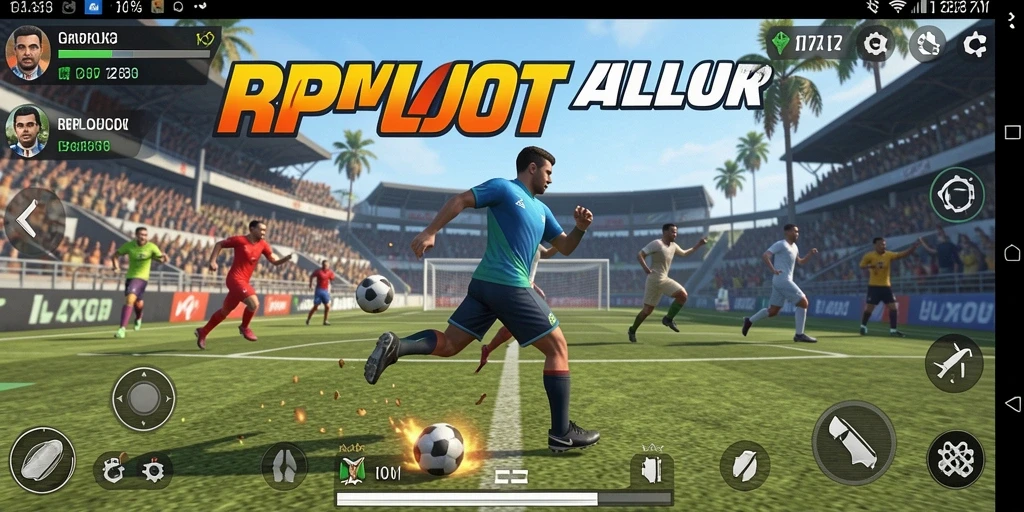 Gambar utama <strong>RPLOOT</strong> menunjukkan aksi seru dalam permainan olahraga.
