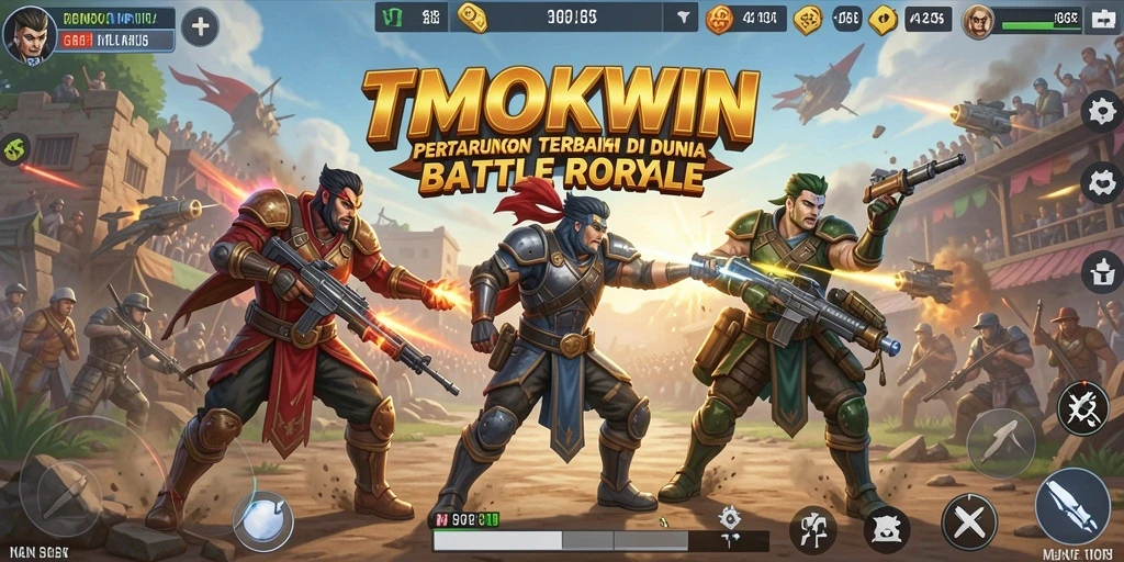Tampilan gameplay seru dan mendebarkan di TMOKWIN.