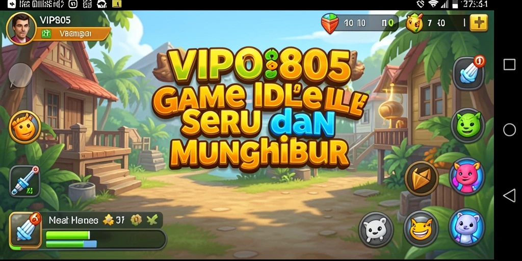 Tampilan gameplay <strong>VIP805</strong> yang menghibur dan menarik untuk dimainkan.